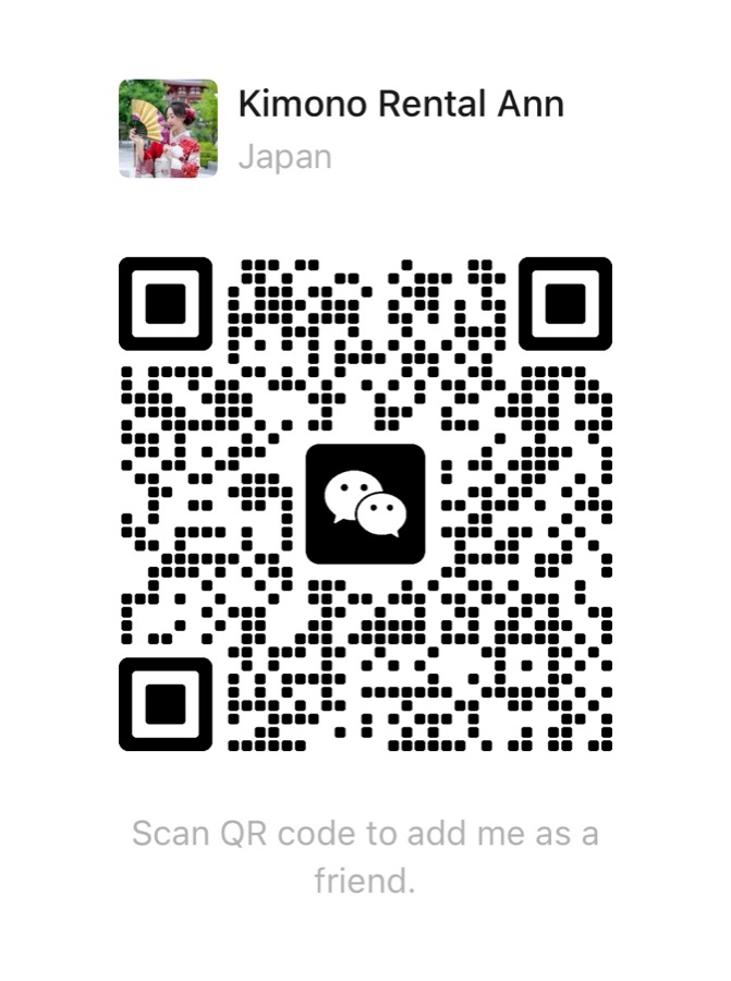 WeChat QR · Kimono Rental Ann